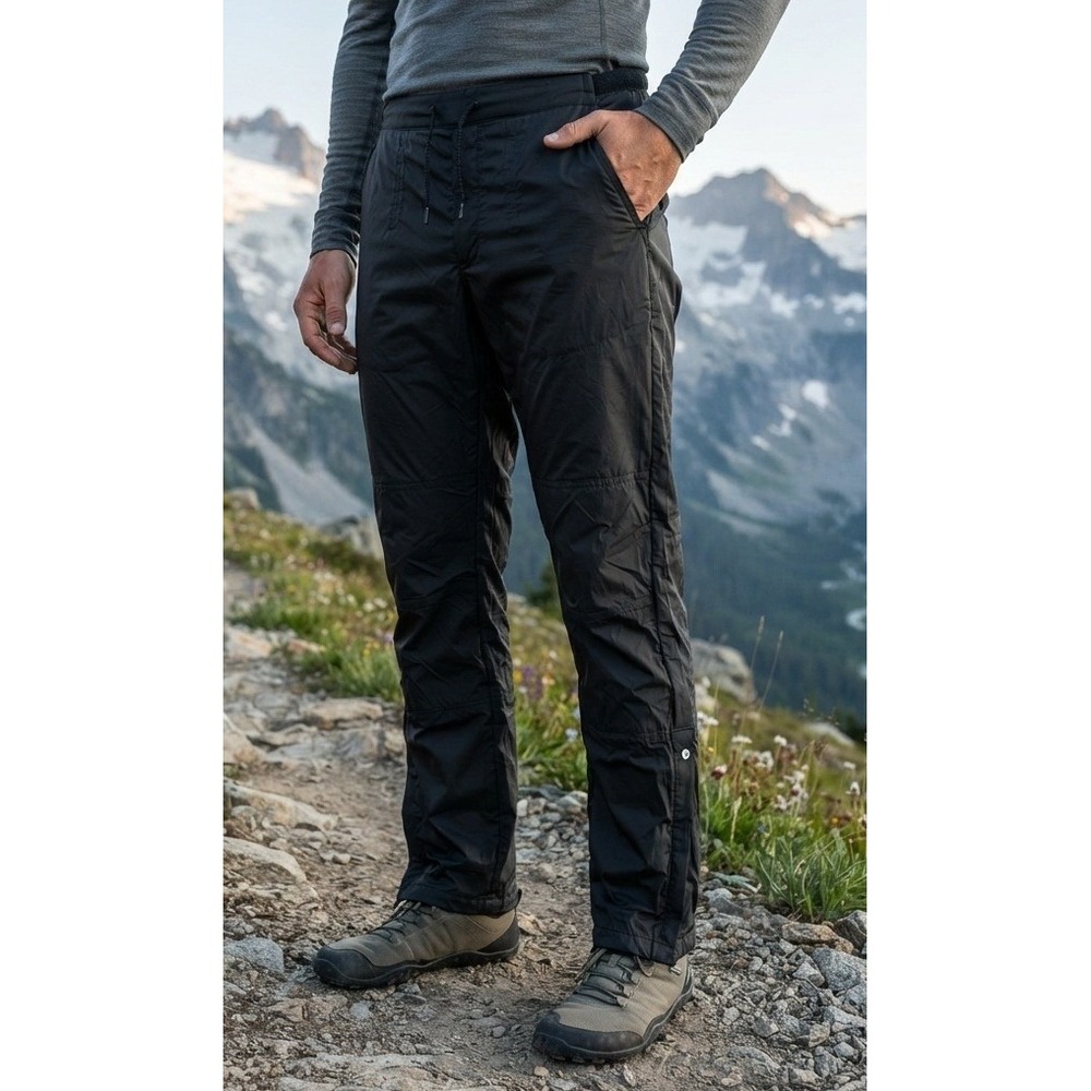 Sunice Golf Pants Typhoon Windproof Waterproof Rain Men's L Black Hiking Outdoor